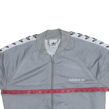 Mens UK Size S adidas Grey Full Zip Sweatshirt