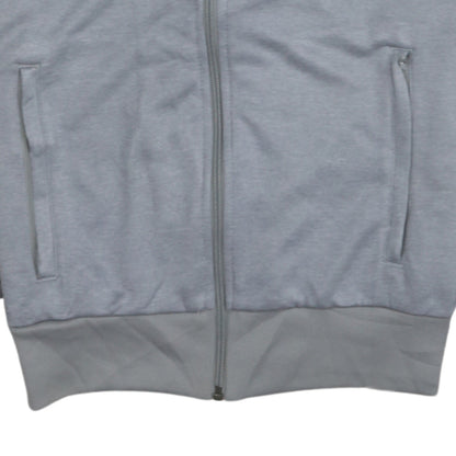 Mens UK Size S adidas Grey Full Zip Sweatshirt