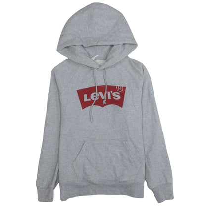 Mens UK Size M Levi's Grey Pullover Hoodie