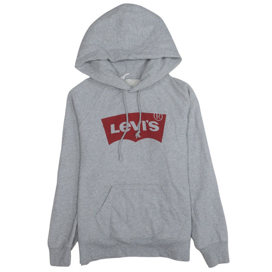 Mens UK Size M Levi's Grey Pullover Hoodie
