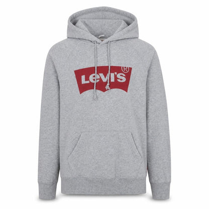 Mens UK Size M Levi's Grey Pullover Hoodie
