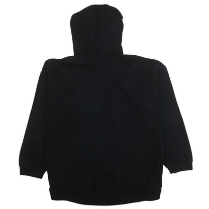 Mens UK Size L Adidas Black Pullover Hoodie
