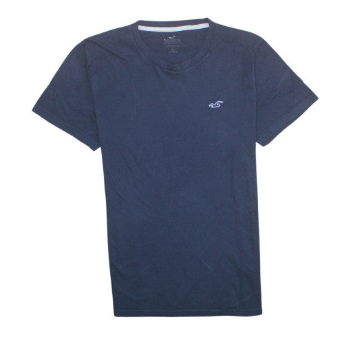 Hollister Men's Navy Crew Neck Classic Fit T-Shirt Size M