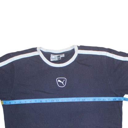 Puma Men's Blue Crew Neck 2XL Sports T-Shirt
