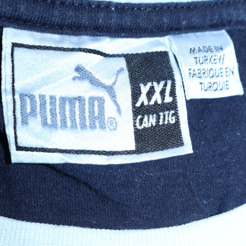 Puma Men's Blue Crew Neck 2XL Sports T-Shirt