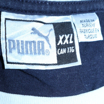 Puma Men's Blue Crew Neck 2XL Sports T-Shirt