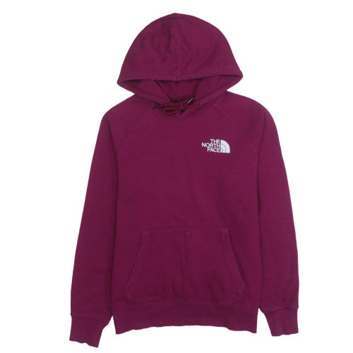 Womens UK Size S The North Face Purple Pullover Hoodie