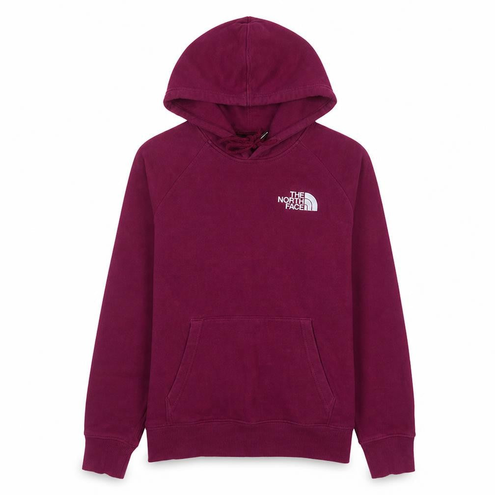 Womens UK Size S The North Face Purple Pullover Hoodie