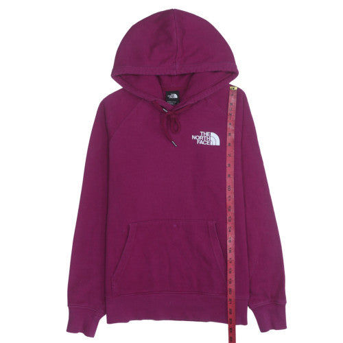 Womens UK Size S The North Face Purple Pullover Hoodie