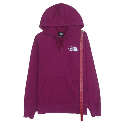 Womens UK Size S The North Face Purple Pullover Hoodie