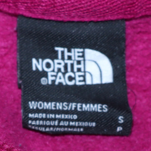 Womens UK Size S The North Face Purple Pullover Hoodie