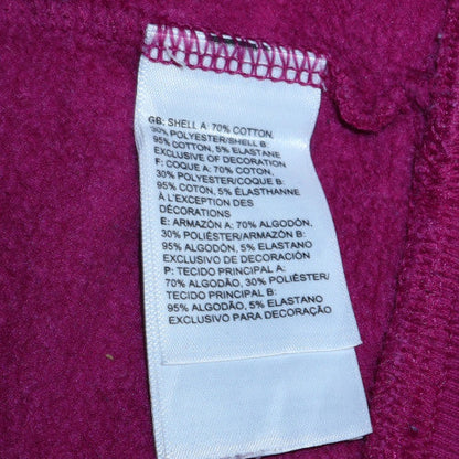 Womens UK Size S The North Face Purple Pullover Hoodie