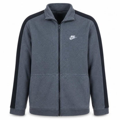 Mens UK Size L Nike Grey Full Zip Sweatshirt