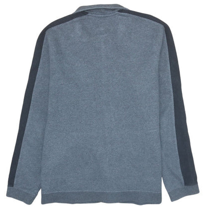 Mens UK Size L Nike Grey Full Zip Sweatshirt