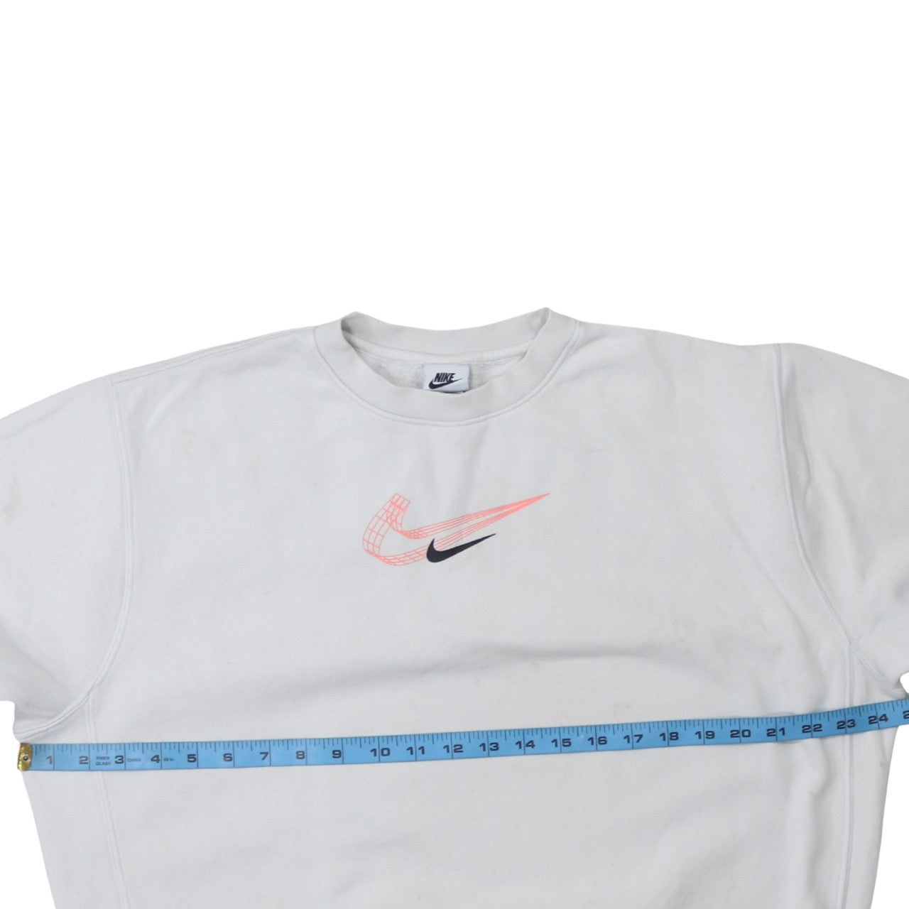 Mens UK Size M Nike White Pullover Sweatshirt