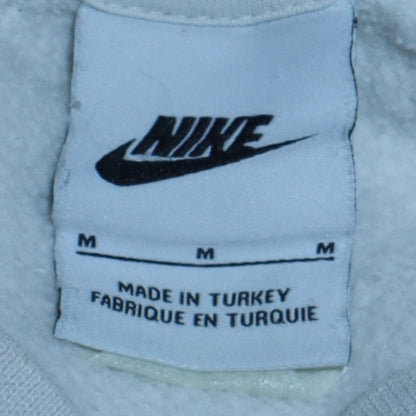 Mens UK Size M Nike White Pullover Sweatshirt