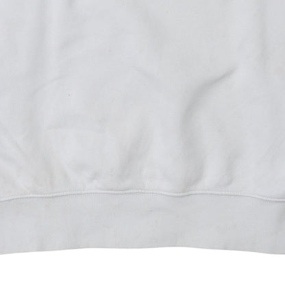 Mens UK Size M Nike White Pullover Sweatshirt