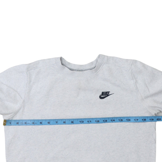 Mens UK Size S Nike Grey Pullover Sweatshirt