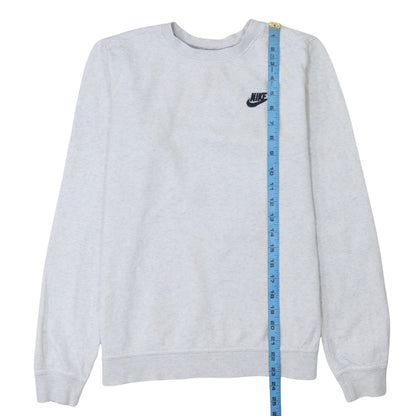 Mens UK Size S Nike Grey Pullover Sweatshirt