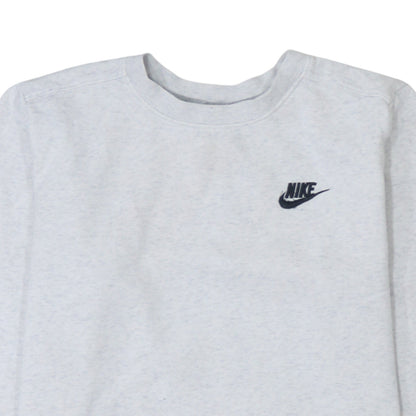 Mens UK Size S Nike Grey Pullover Sweatshirt