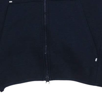 Mens UK Size XS Nike Blue Full Zip Hoodie