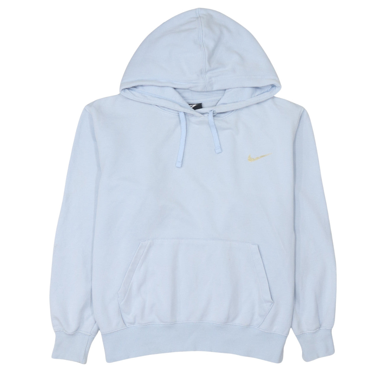 Mens UK Size M Nike Blue Pullover Hoodie