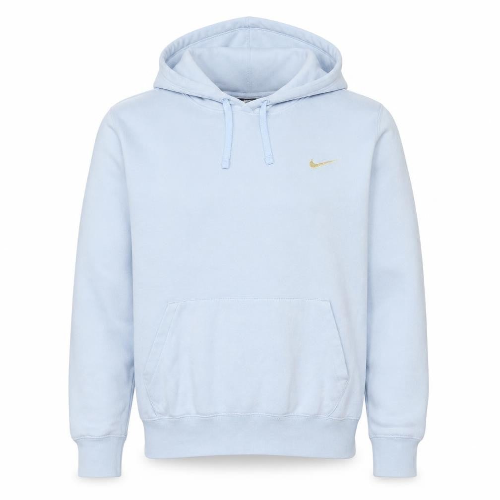 Mens UK Size M Nike Blue Pullover Hoodie