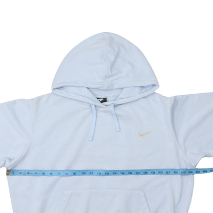 Mens UK Size M Nike Blue Pullover Hoodie