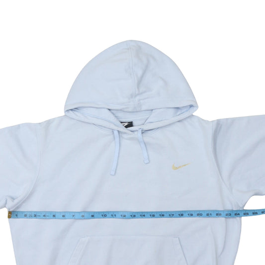 Mens UK Size M Nike Blue Pullover Hoodie