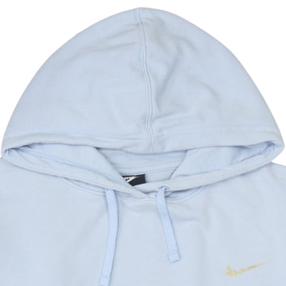 Mens UK Size M Nike Blue Pullover Hoodie