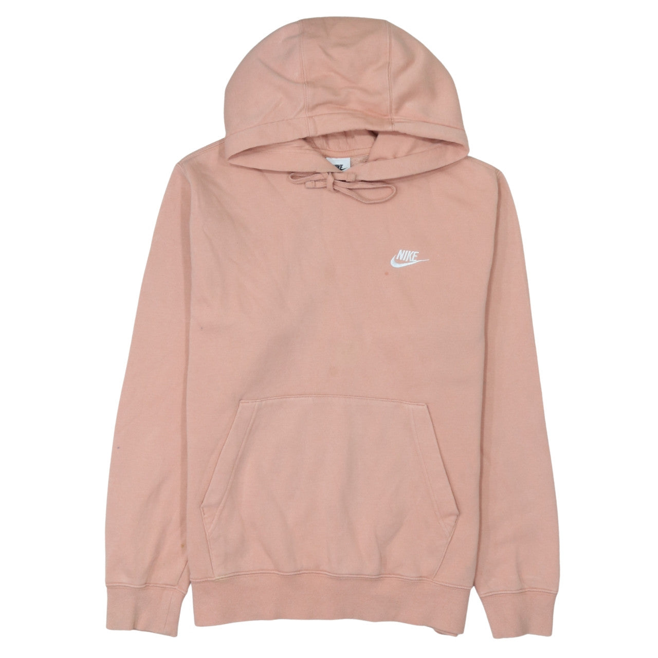 Womens UK Size S Nike Pink Pullover Hoodie