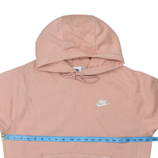 Womens UK Size S Nike Pink Pullover Hoodie