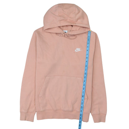 Womens UK Size S Nike Pink Pullover Hoodie