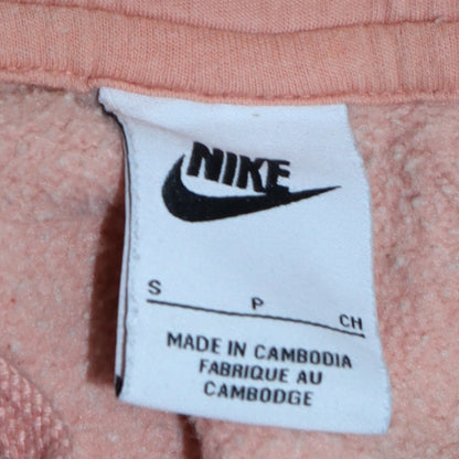 Womens UK Size S Nike Pink Pullover Hoodie