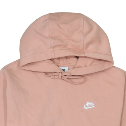 Womens UK Size S Nike Pink Pullover Hoodie
