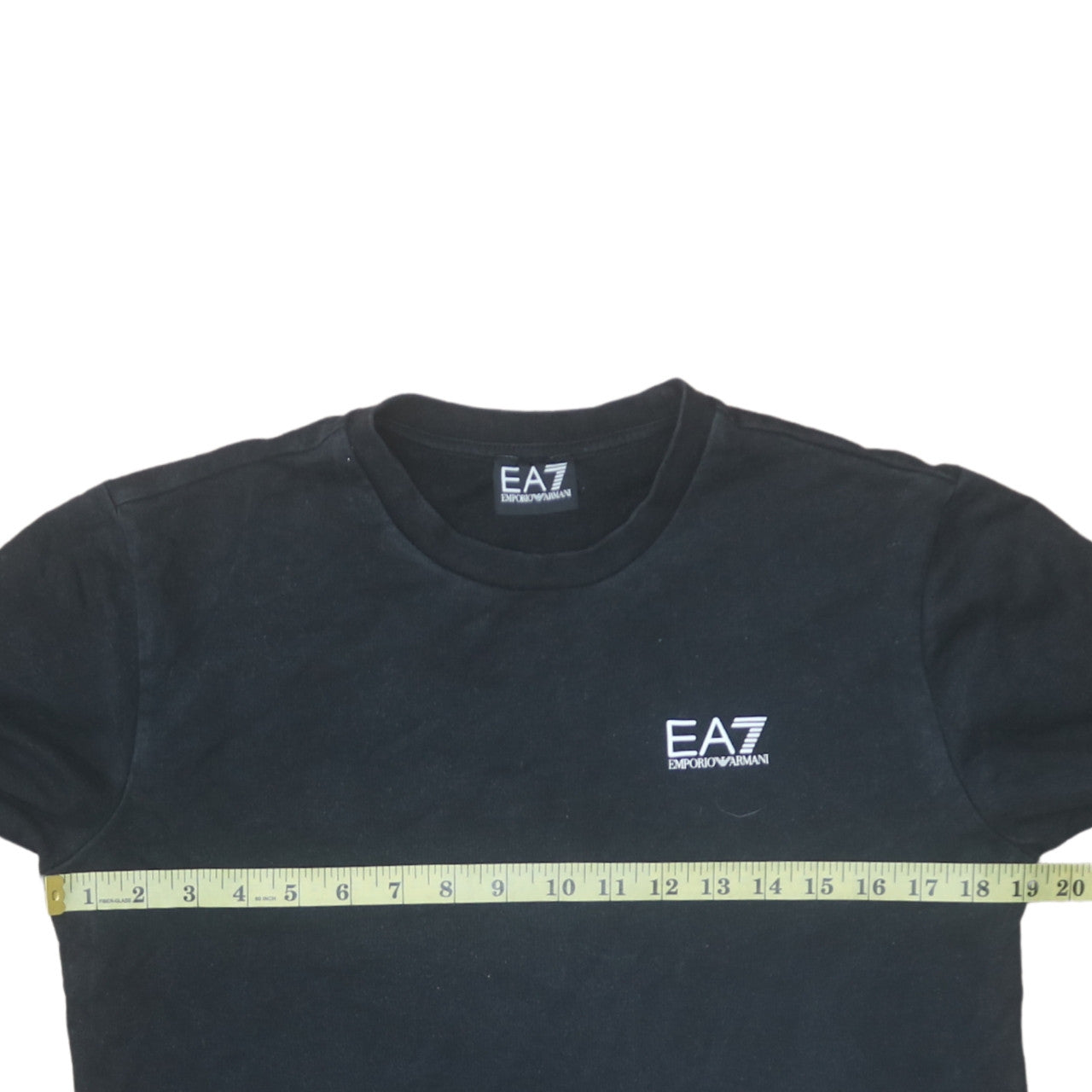 Mens UK Size M Emporio Armani Black Pullover Sweatshirt