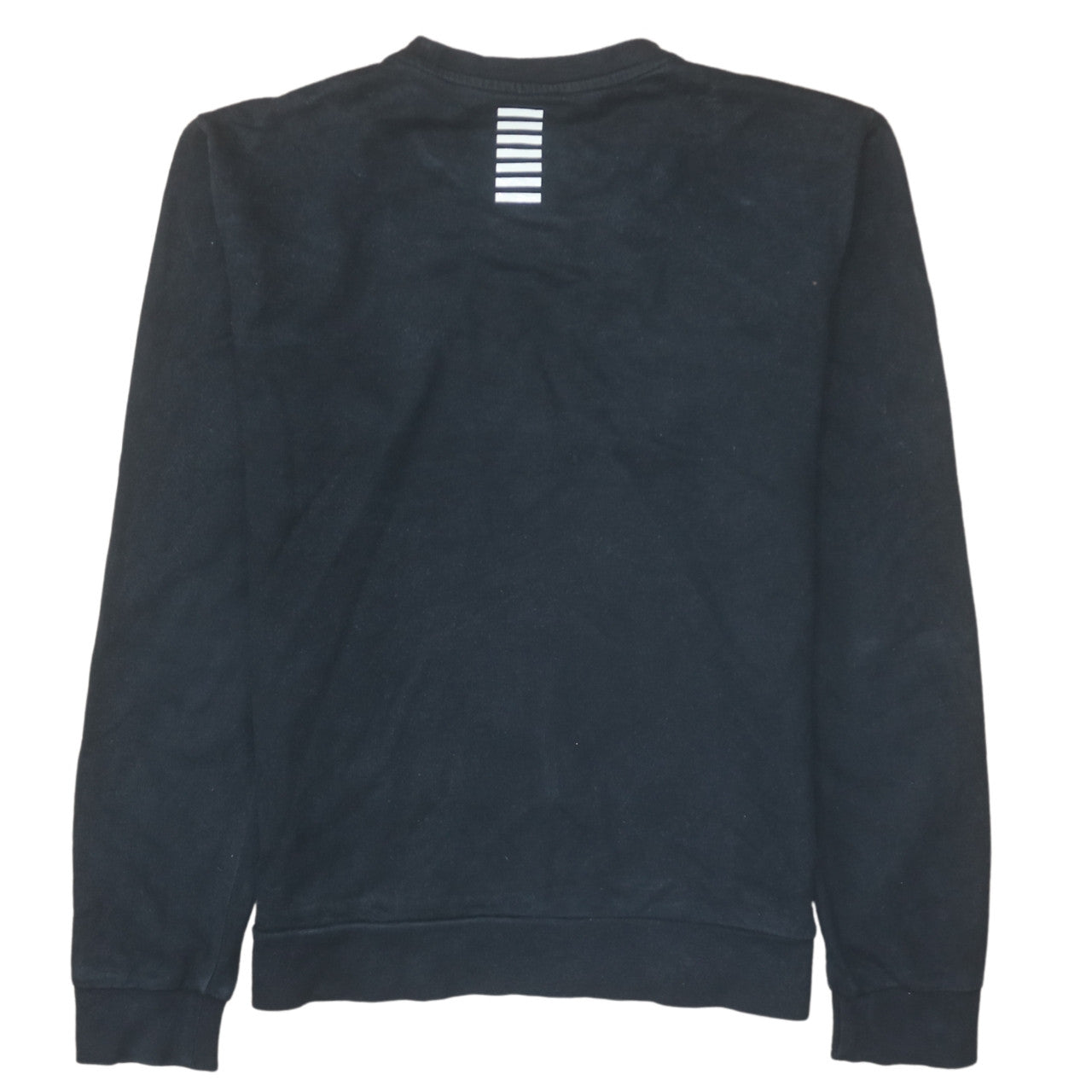 Mens UK Size M Emporio Armani Black Pullover Sweatshirt