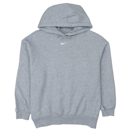 Mens UK Size M Nike Grey Pullover Hoodie