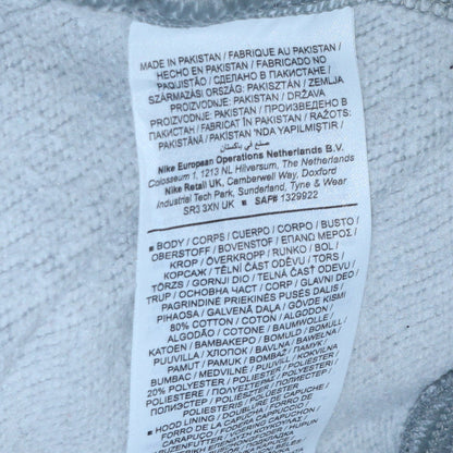 Mens UK Size M Nike Grey Pullover Hoodie