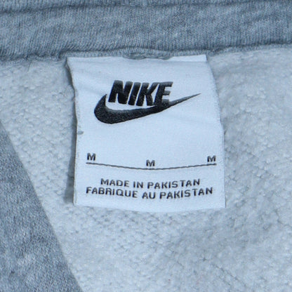 Mens UK Size M Nike Grey Pullover Hoodie