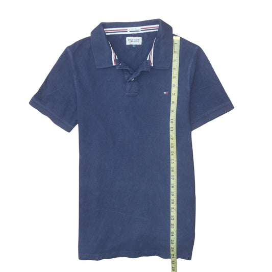 Tommy Hilfiger Denim Men's Blue Polo Shirt Size L Classic Fit