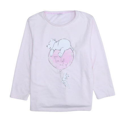 Womens UK Size 16 Disney Pink Pullover Sweatshirt