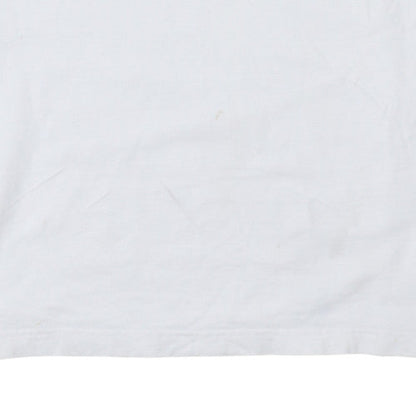 Champion Men's White XL Logo Crew Neck T-Shirt