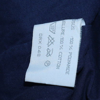NAF NAF Men's Blue Hooded Windbreaker Jacket M
