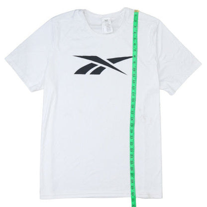 Reebok Men's White 2XL Speedwick Athletic Crew Neck T-Shirt