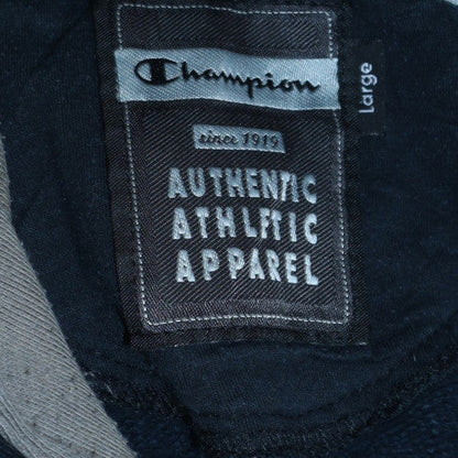Mens UK Size L Champion Black Pullover Hoodie