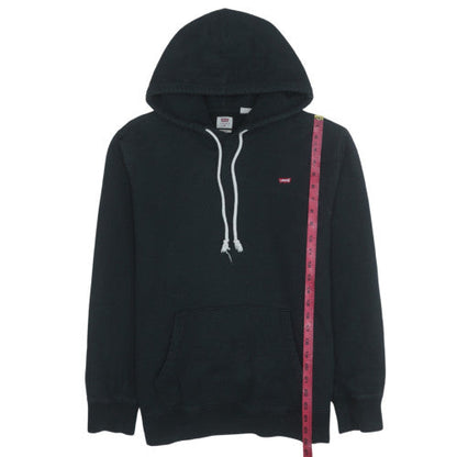 Mens UK Size M Levi's Black Pullover Hoodie