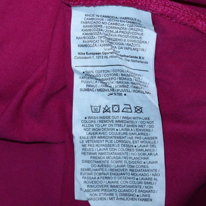 Womens UK Size M Nike Pink Pullover Sweatshirt