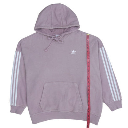Womens UK Size 12 Adidas Purple Pullover Hoodie