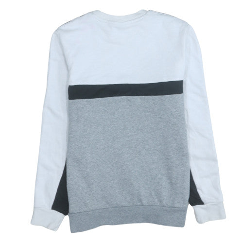 Mens UK Size L Adidas Grey Pullover Sweatshirt